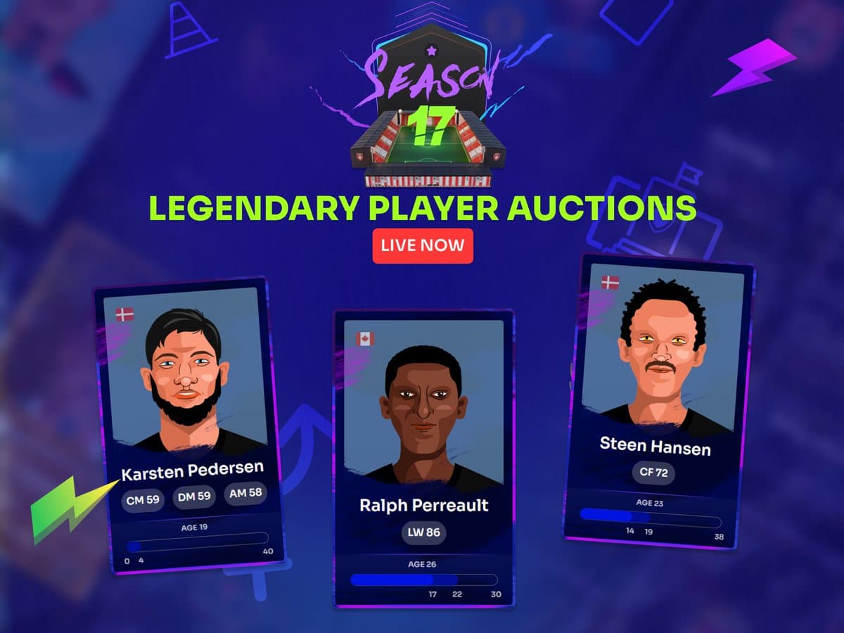 Season 17 Legendary Player Auctions