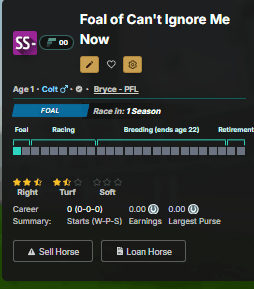 Breeding Sweepstakes: Bryce