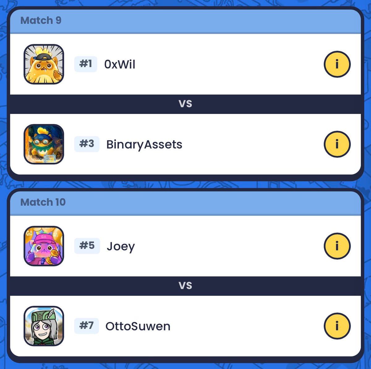 Invitational Quarterfinals