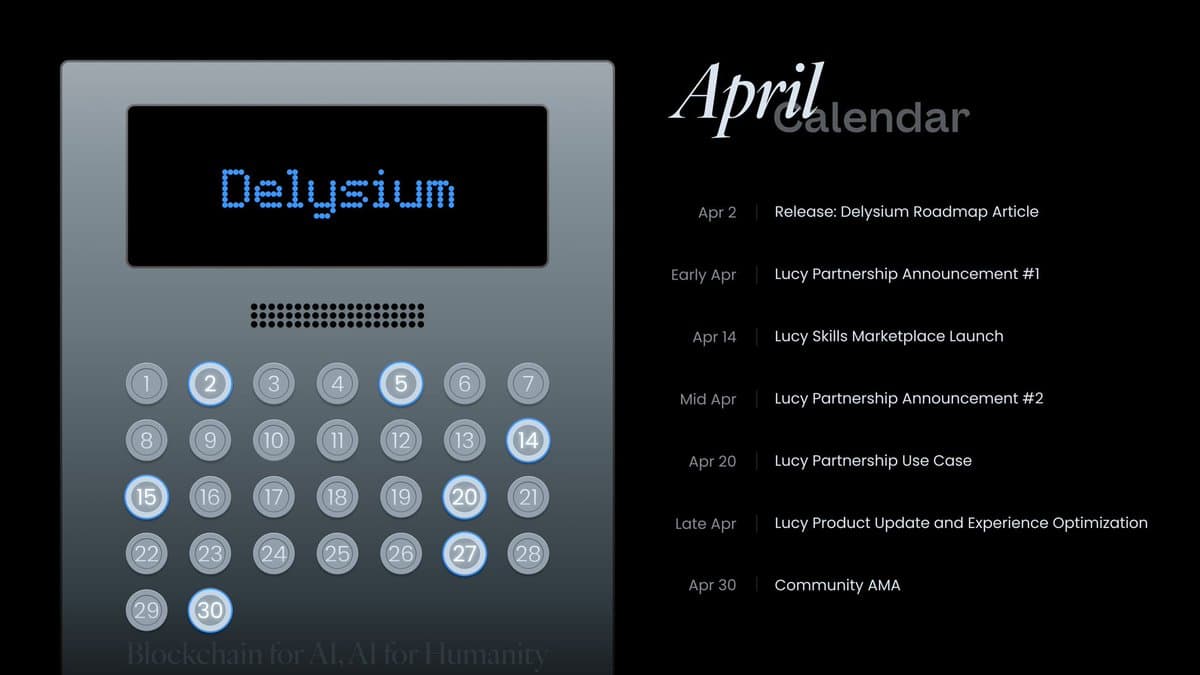 April Event Calendar