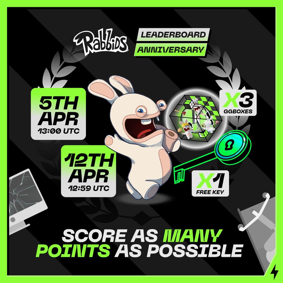 Rabbids Leaderboard Anniversary