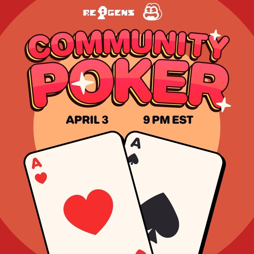 Community Poker with Re:generates