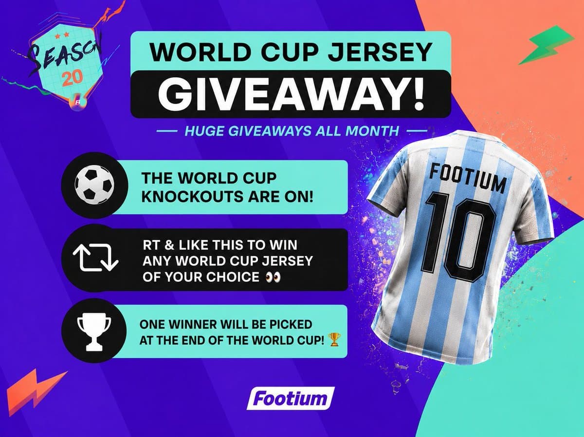 World Cup Jersey Giveaway