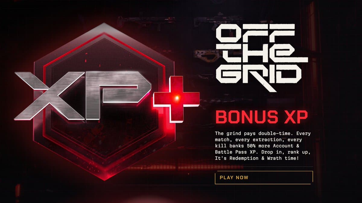 Bonus XP Weekend