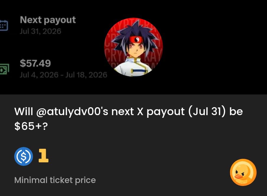 Payout Prediction: @atulydv00