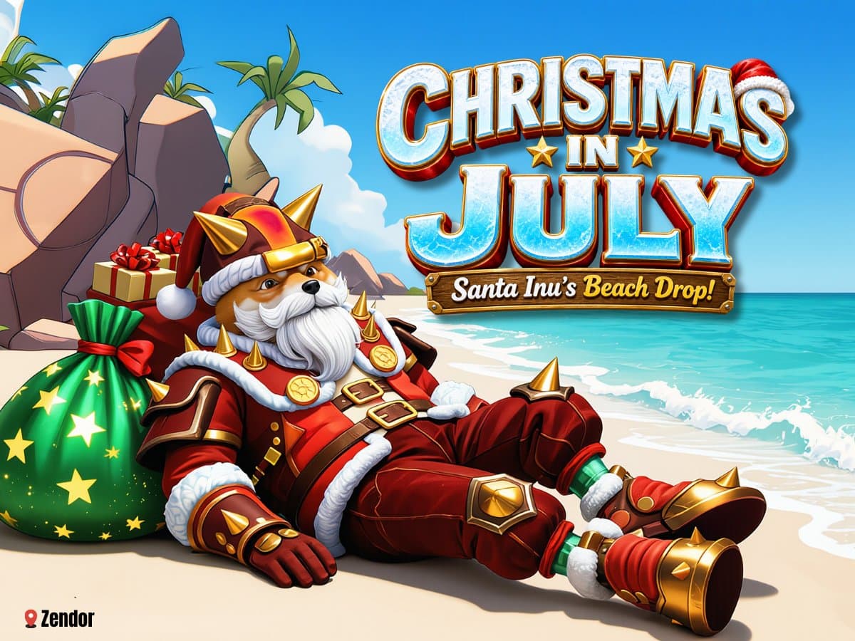 Xmas in July: Check-in with Santa Inu