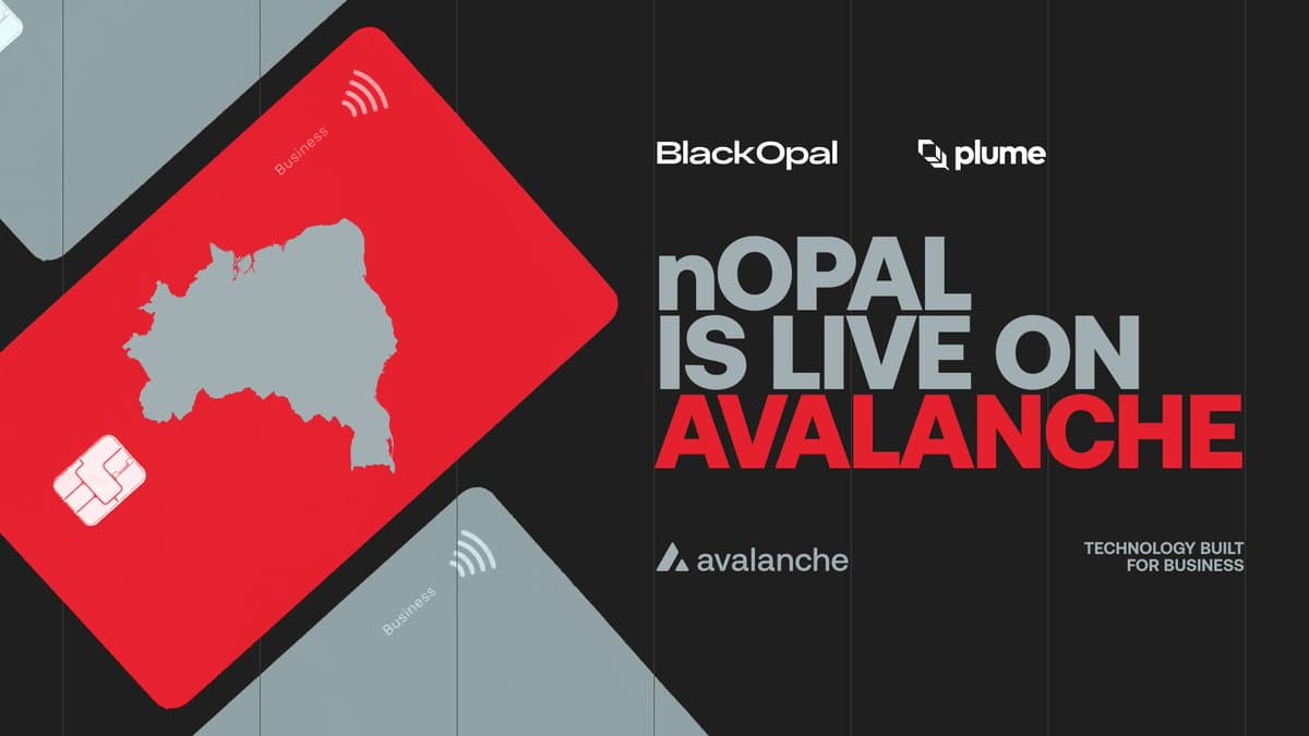 nOPAL Tokenized Vault Launch