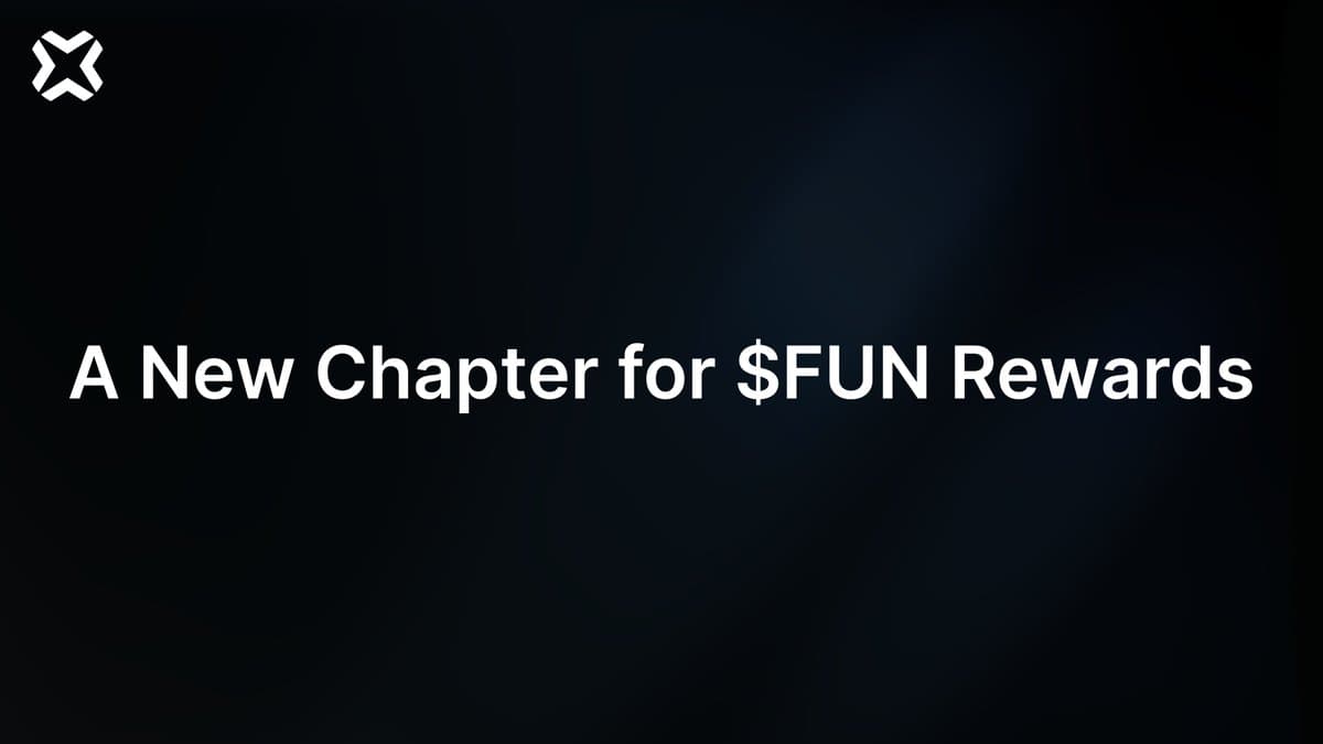 $FUN Rewards System Update