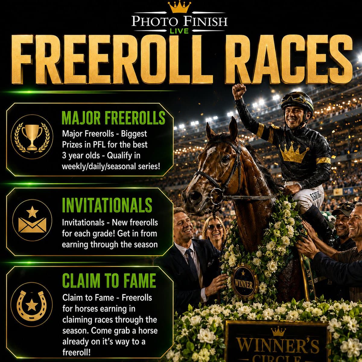 Freeroll Races