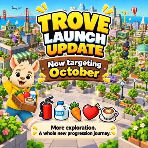 Troves & Progression System Launch