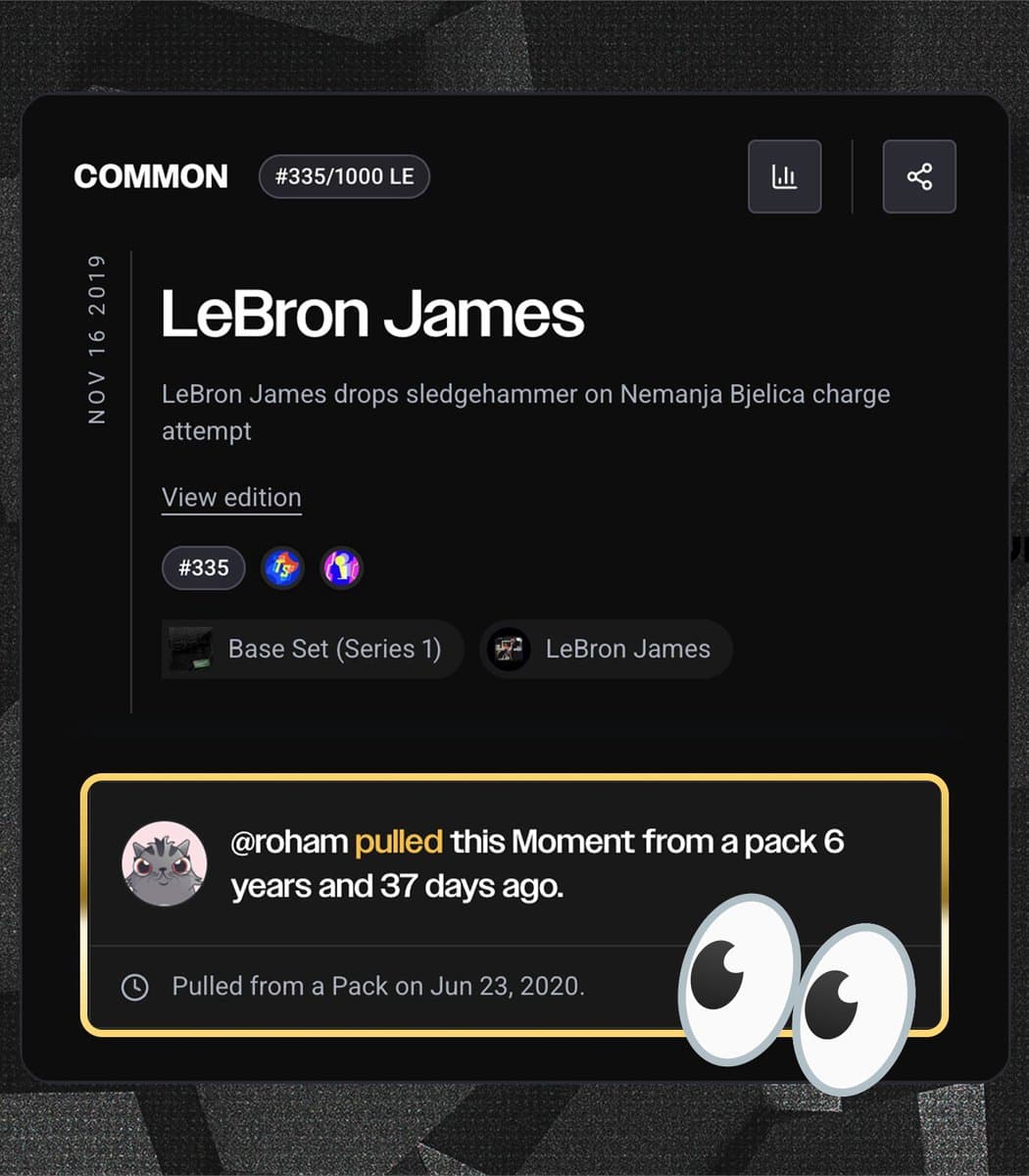 LeBron James Debut Moment Auction