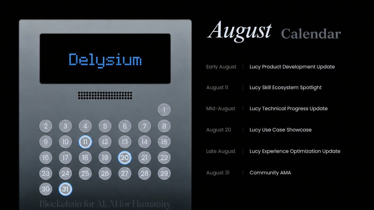 August Event Calendar