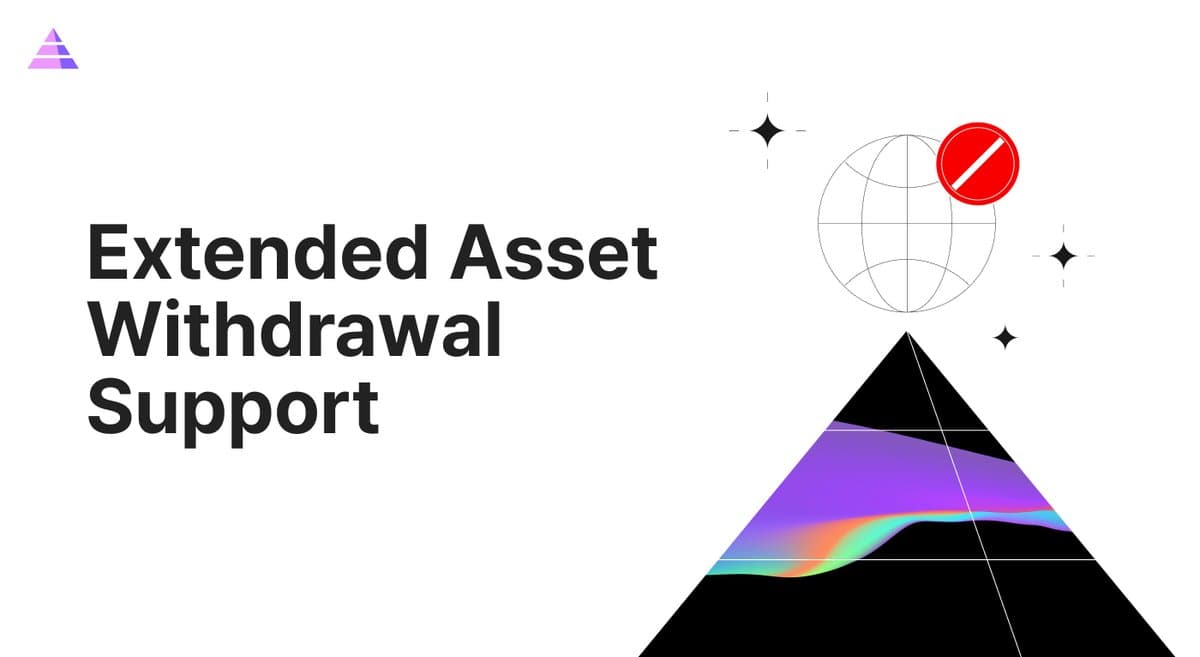 Extended Asset Withdrawal Support