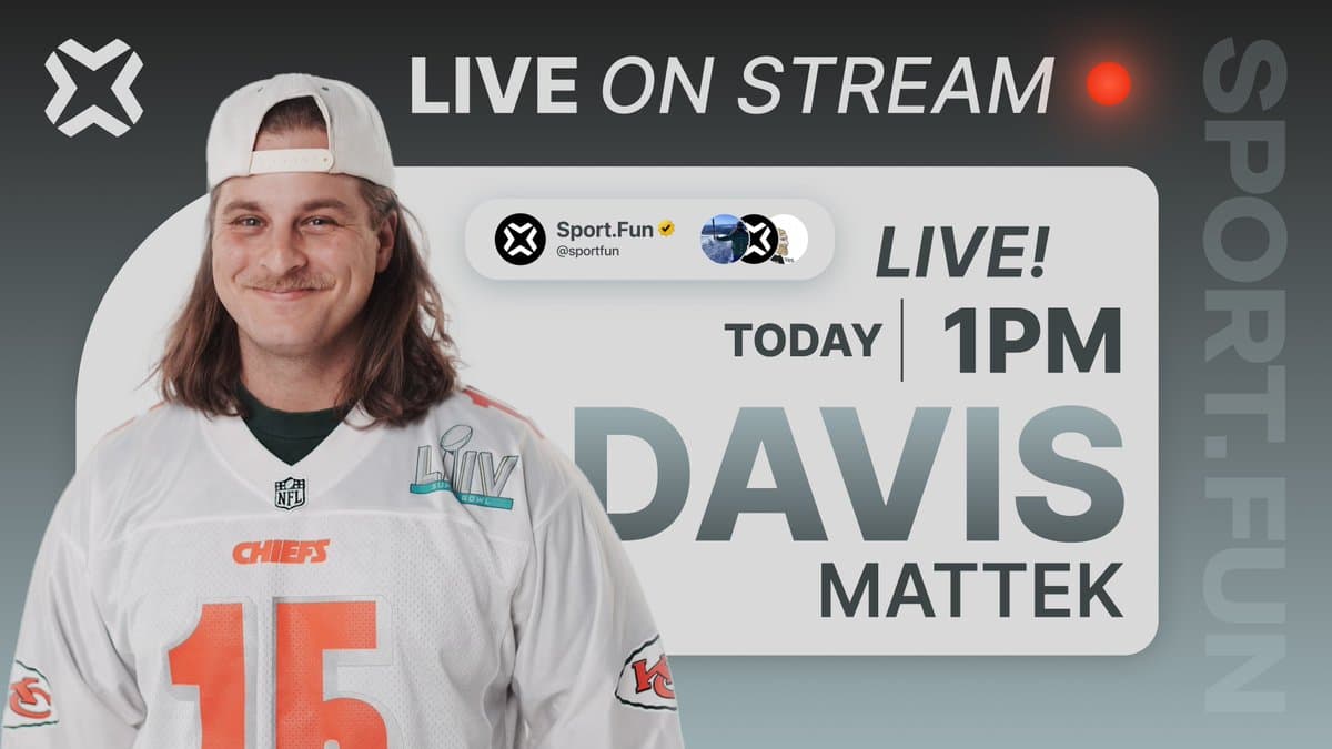 Live Stream with Davis Mattek