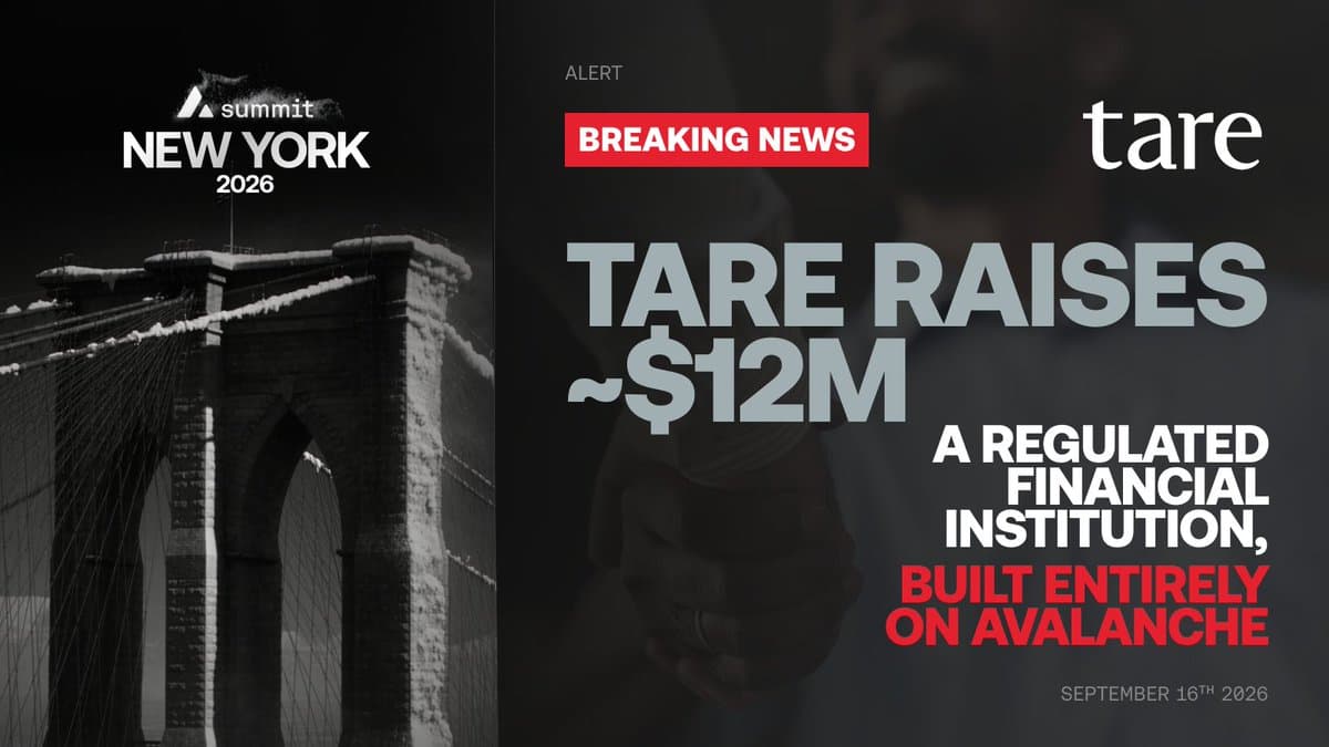 Tare $12M Onchain Credit Institution