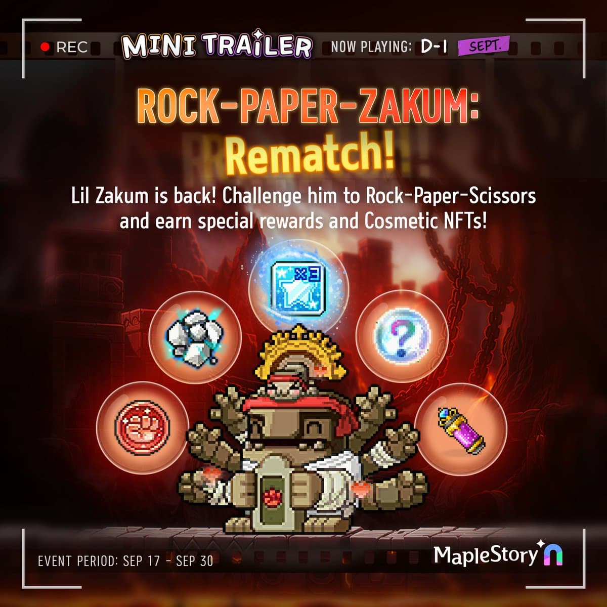 Rock-Paper-Zakum: Rematch