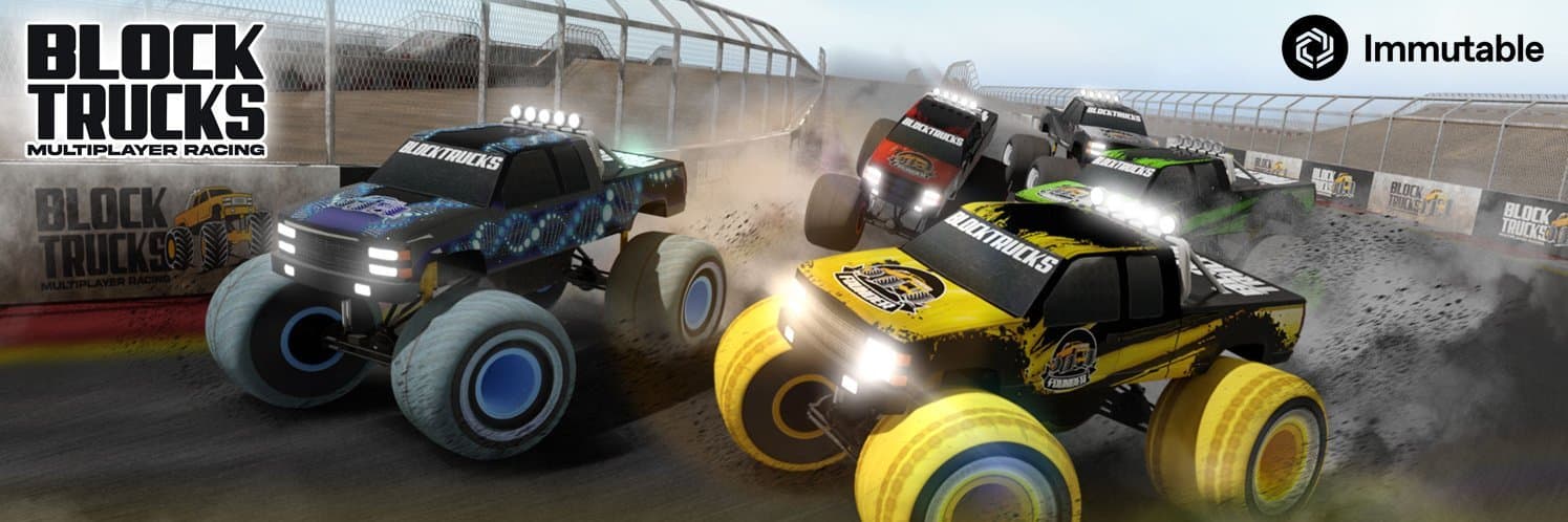 Block Trucks wallpaper