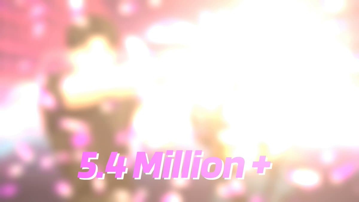 5.4 Million User Milestone