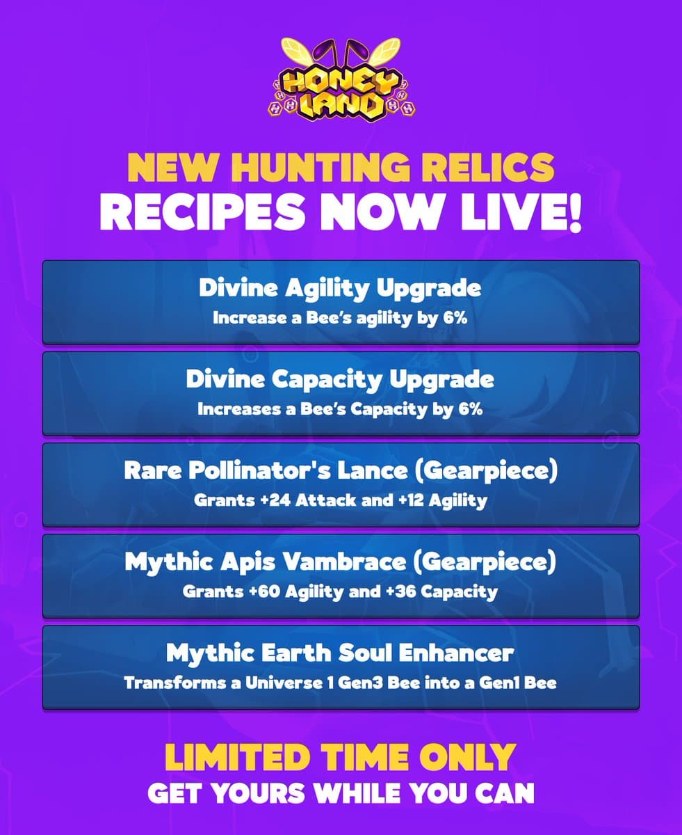 Hunting Relics & Universe 3 Preparation