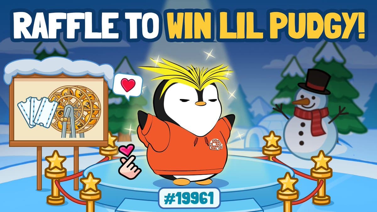 Lil Pudgy Raffle Reveal