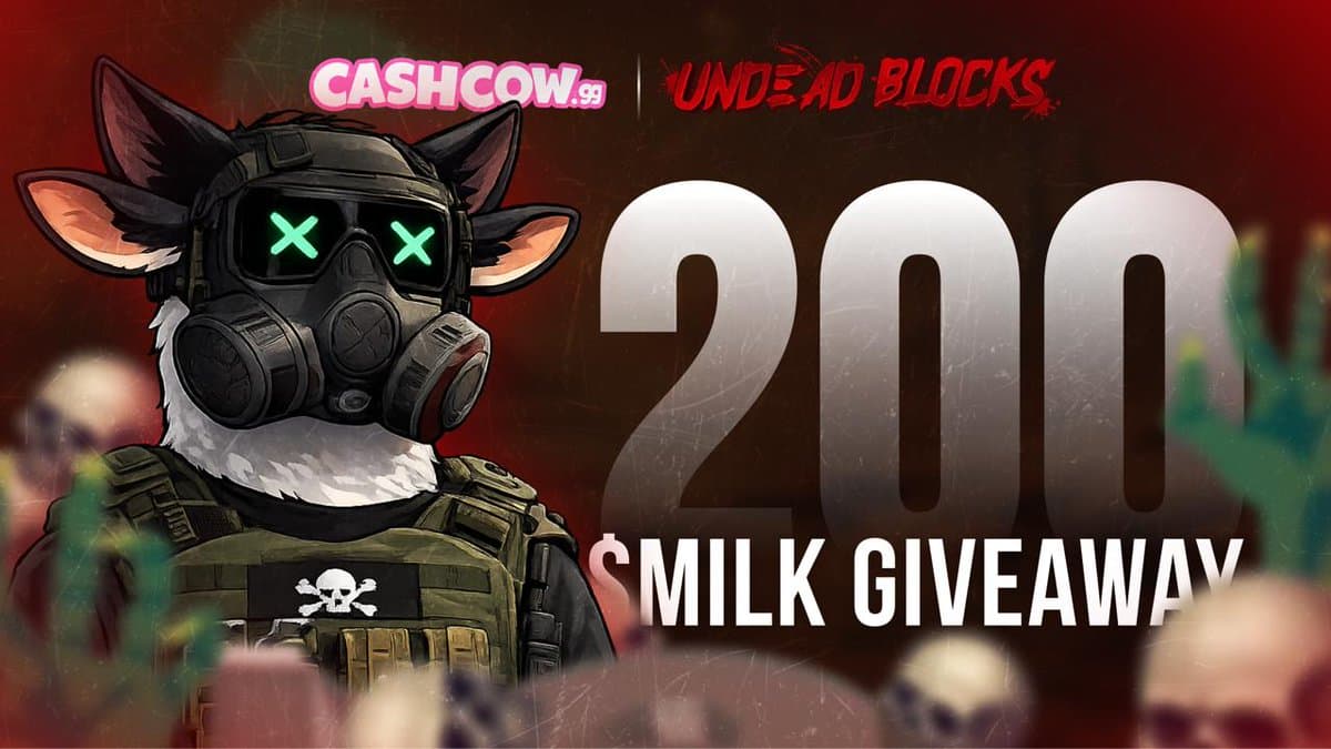 $MILK Points Giveaway with Cashcow