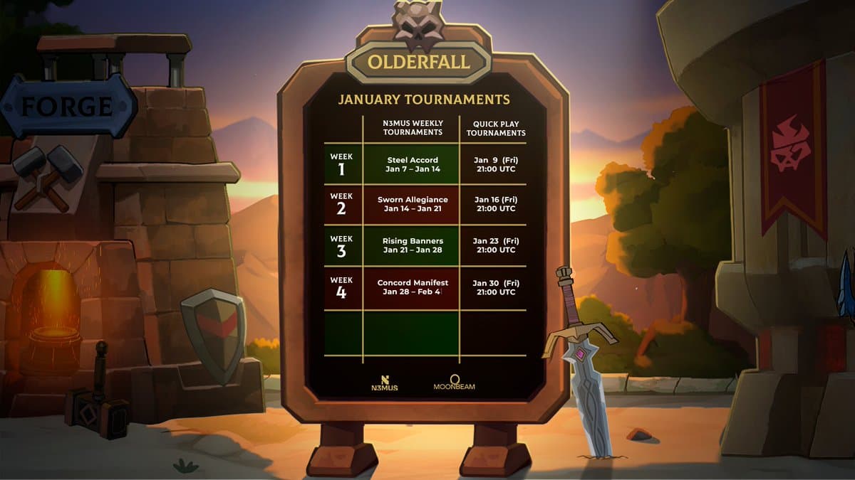 January Arena Tournaments
