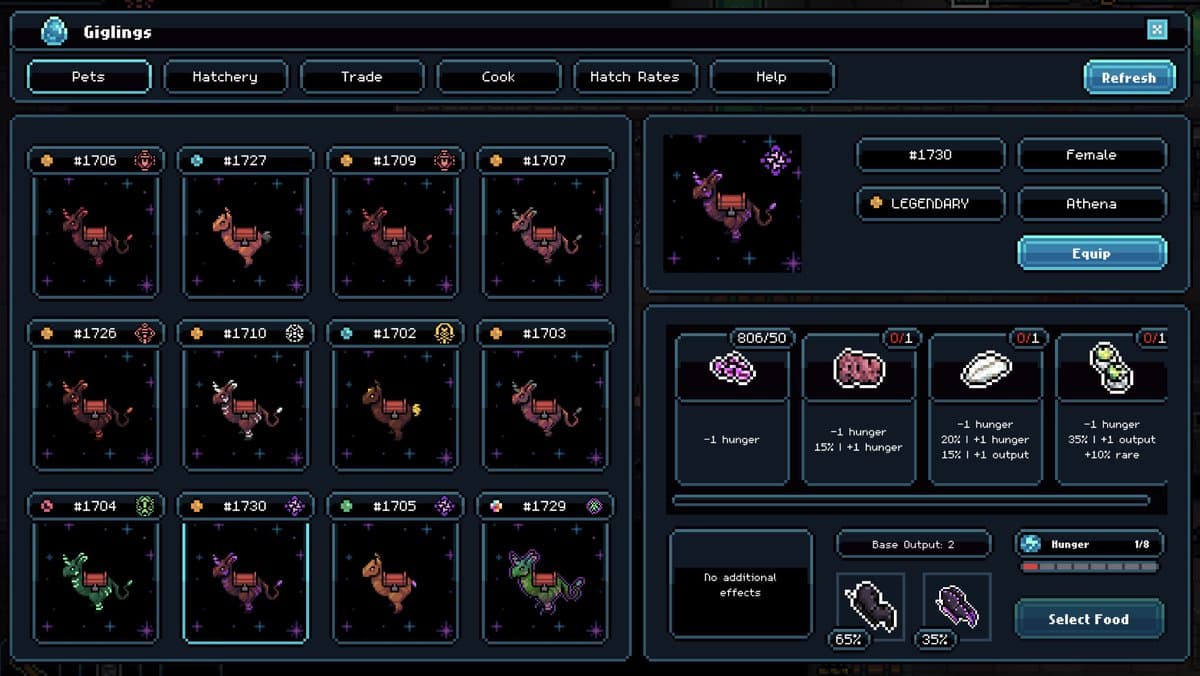 Gigling Resource Production Update