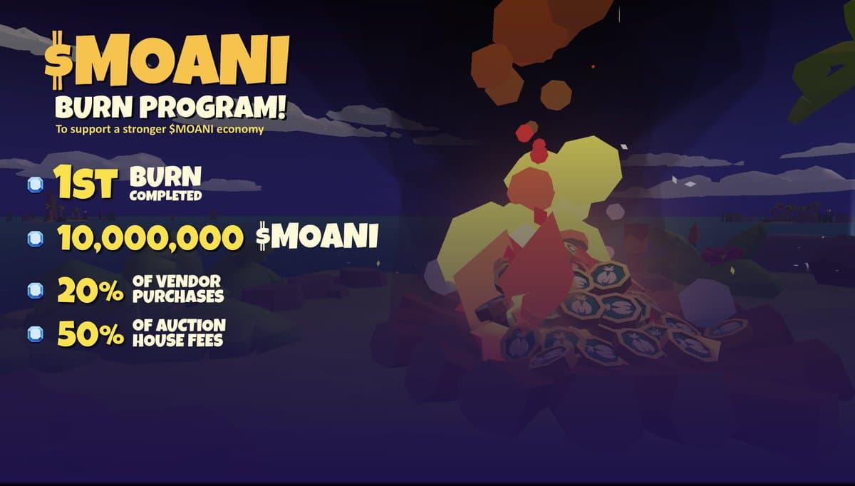 $MOANI Burn Program