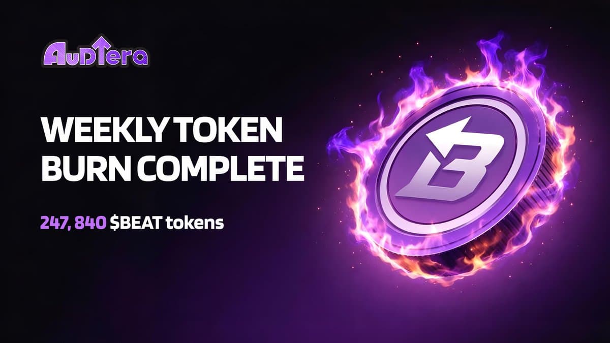 Weekly $BEAT Token Burn