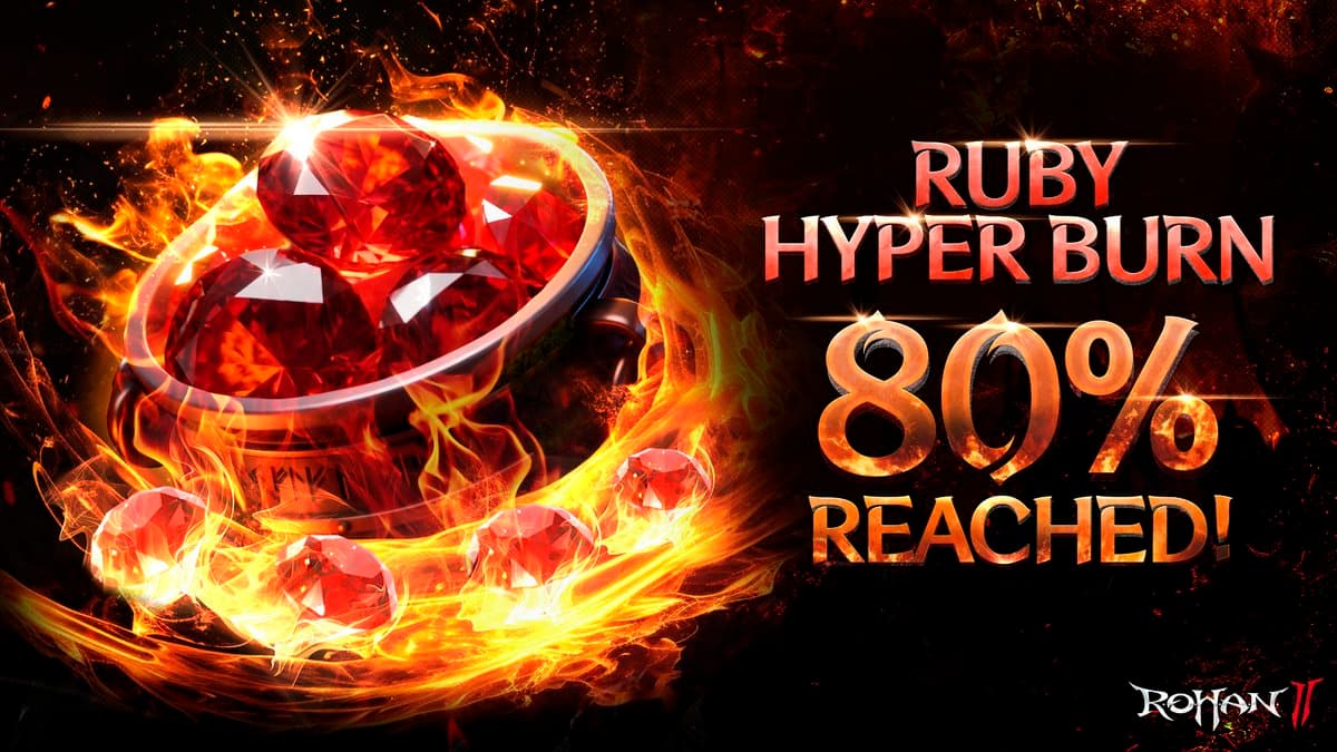 $RUBY Hyper Burning Milestone