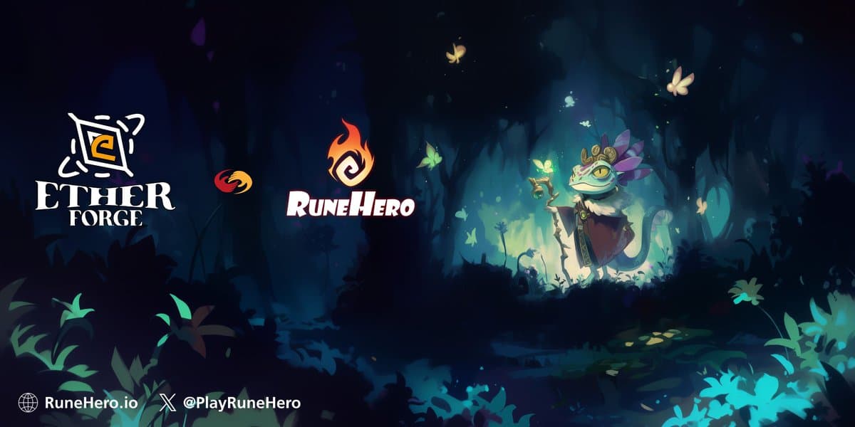 Rune Hero × EtherForge Partnership