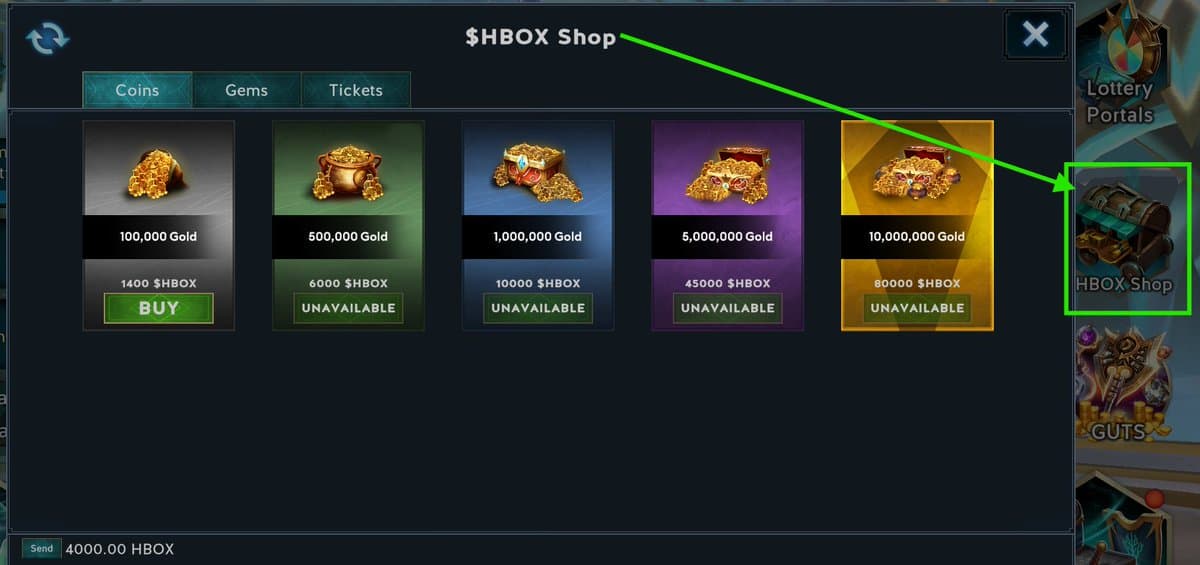 In-game Shop Launch