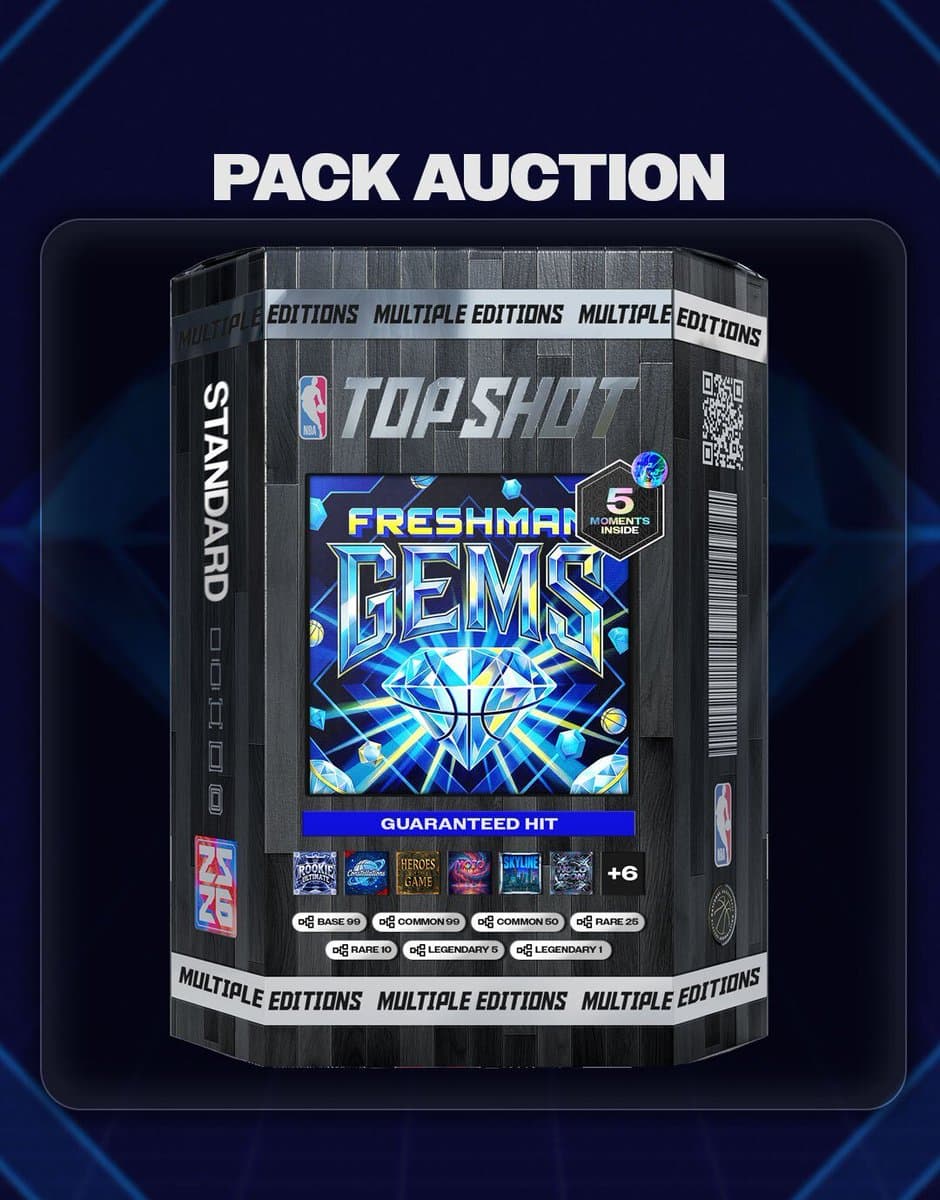 Freshman Gems Pack Auction