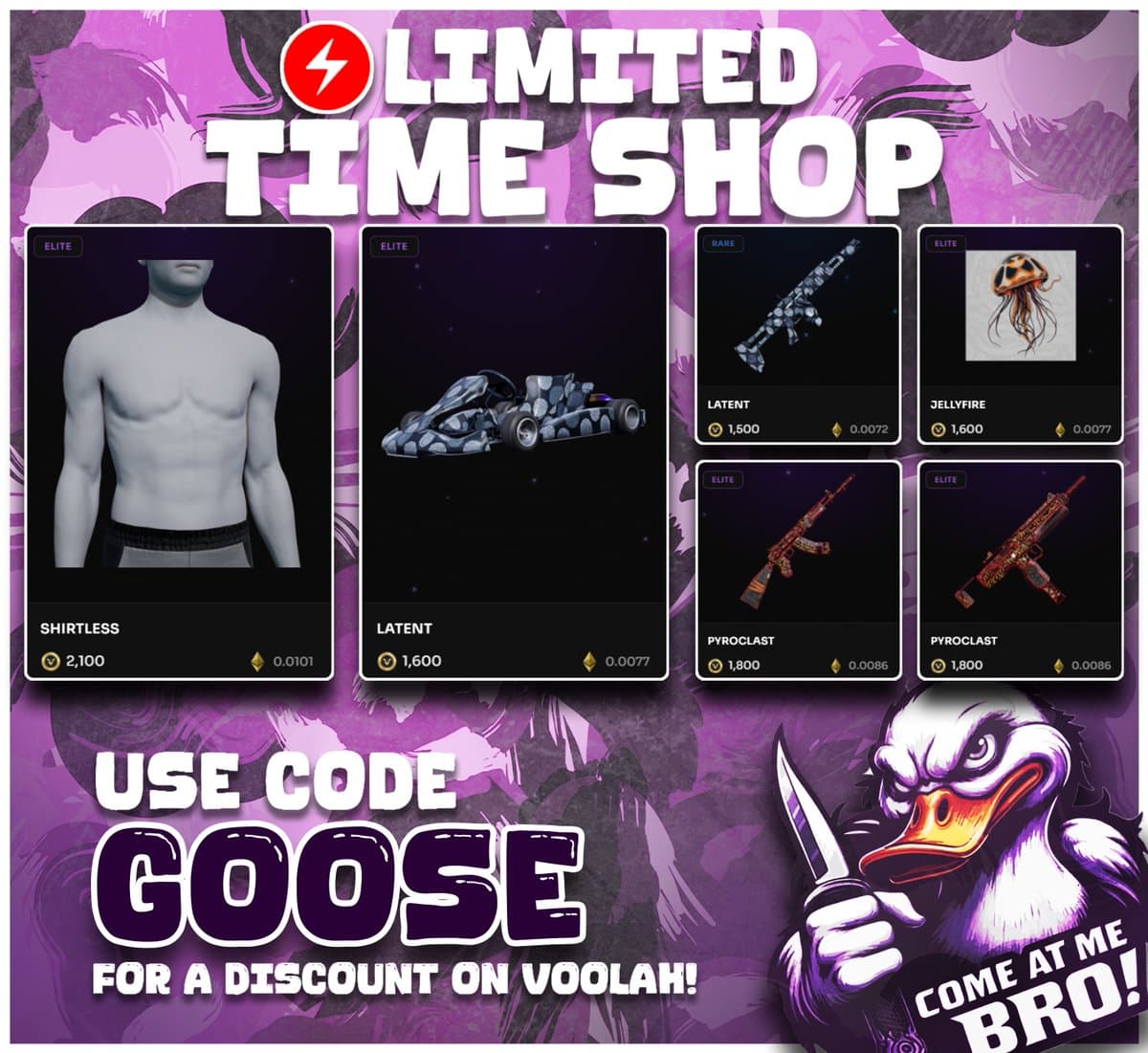 Limited Time Shop