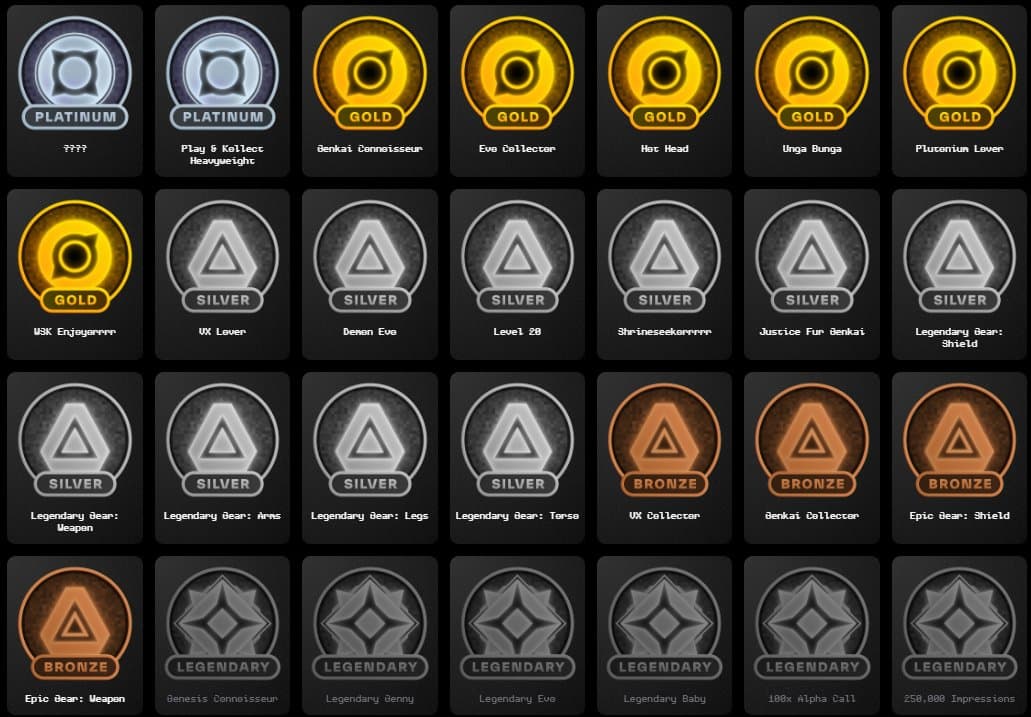 Badge Acquisition and Seasonal Rewards