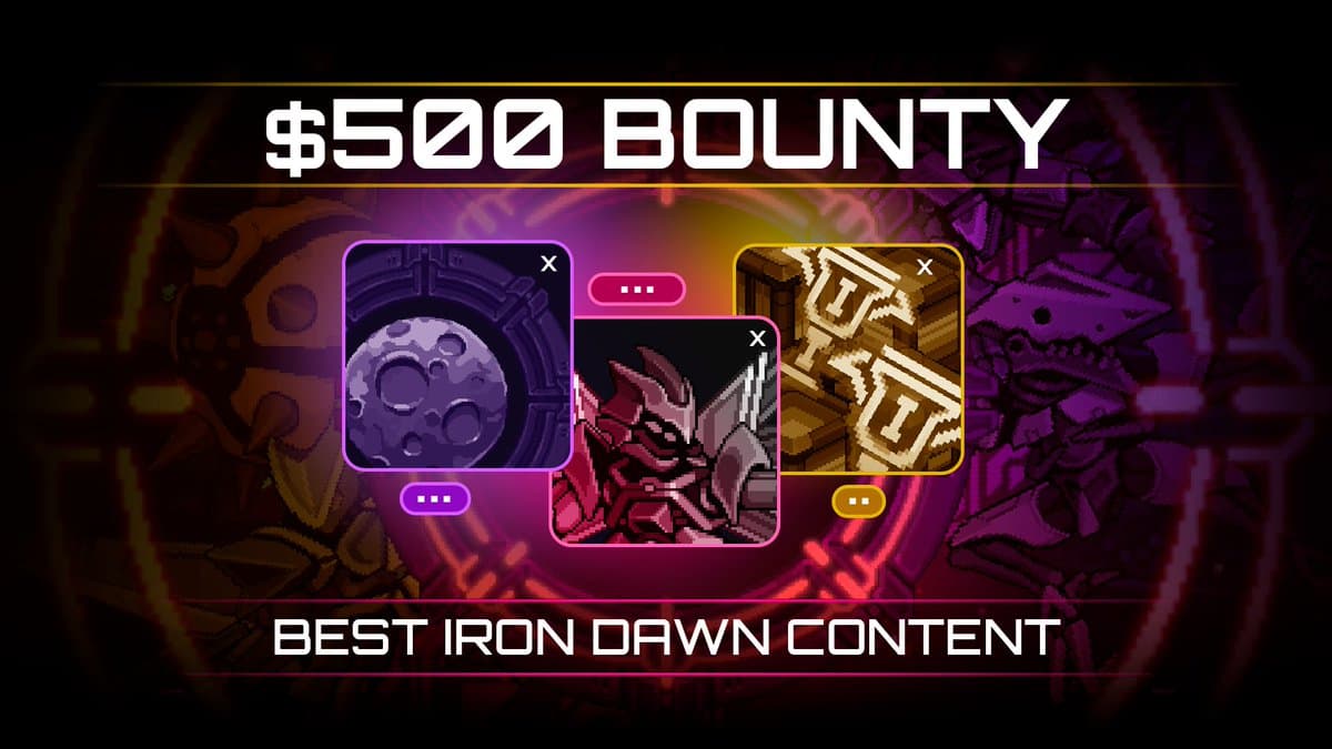 Iron Dawn Content Bounty