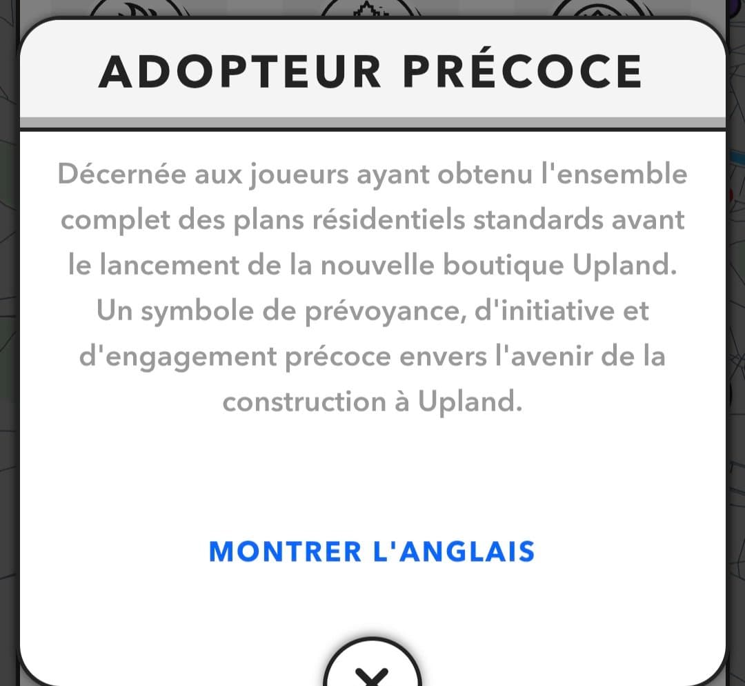 Early Adopter Badge Distribution