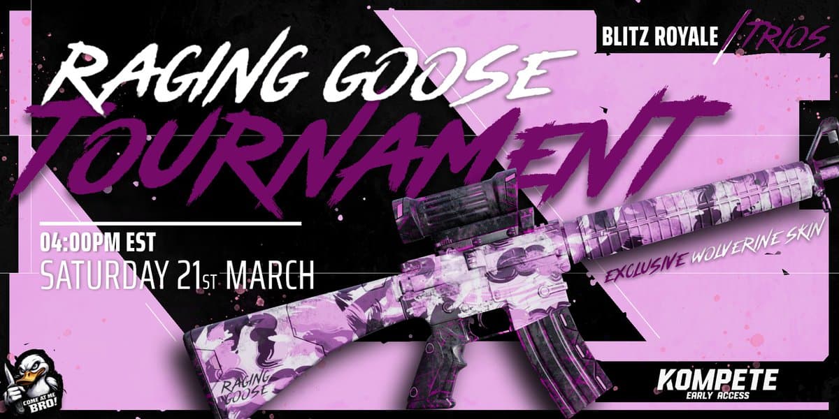 Raging Goose Tournament