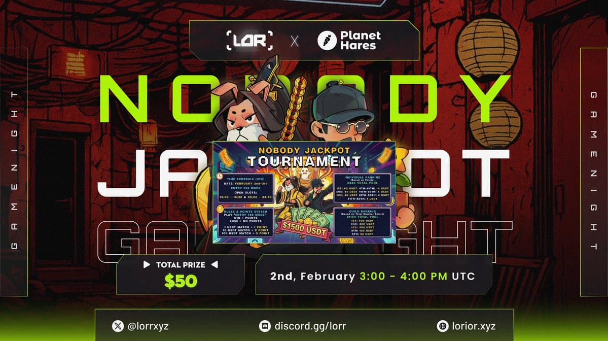 Nobody Jackpot Tournament
