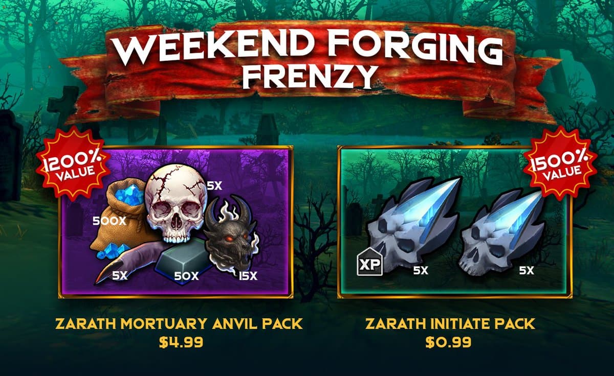 Weekend Forge Frenzy