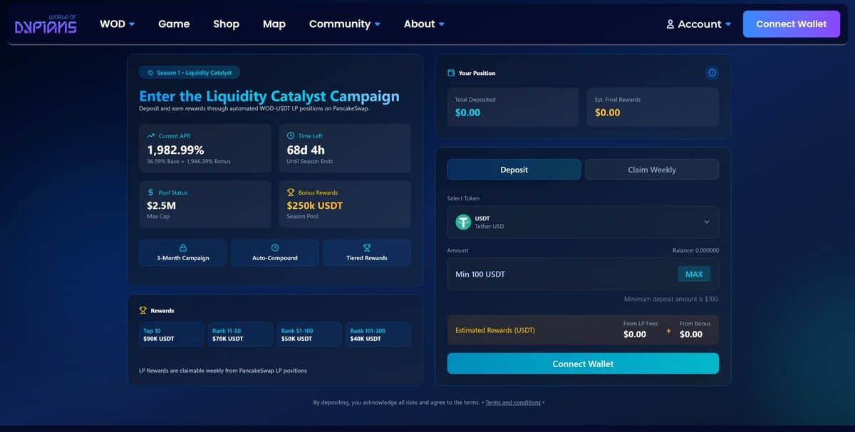 Season 1: Liquidity Catalyst