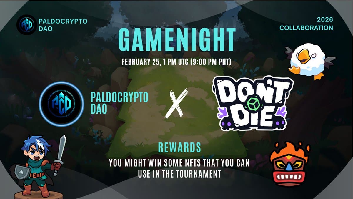 Game Night by Paldo Crypto DAO