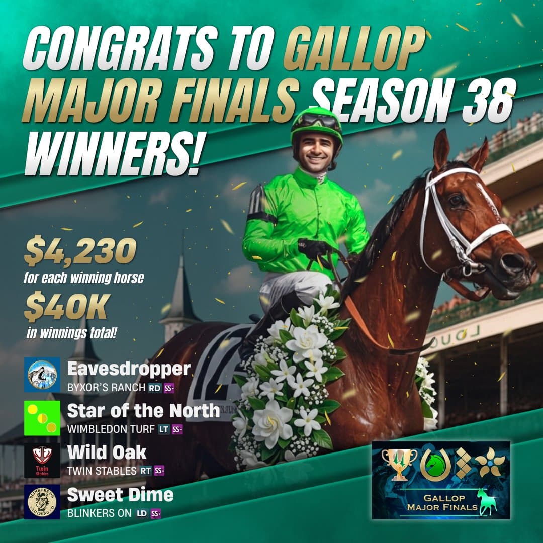 Virtual Kentucky Derby Season 38