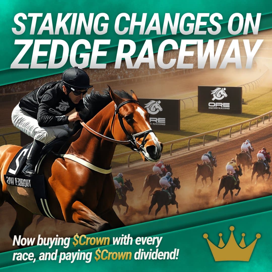 Staking Changes on Zedge Raceway