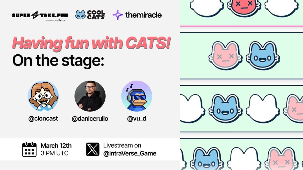 Cool Cats & Superstake Livestream