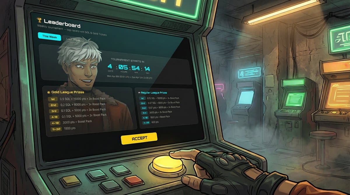 Weekly Mini-Game Leaderboard