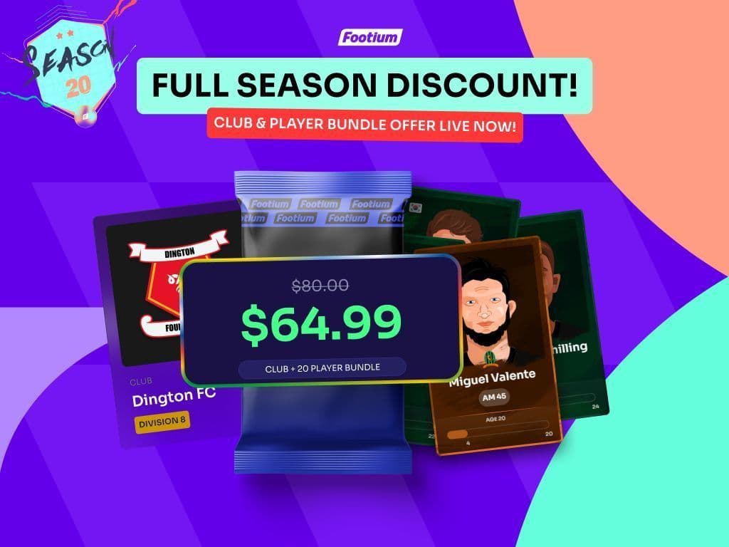 Season 20 Summer of Football Bundle