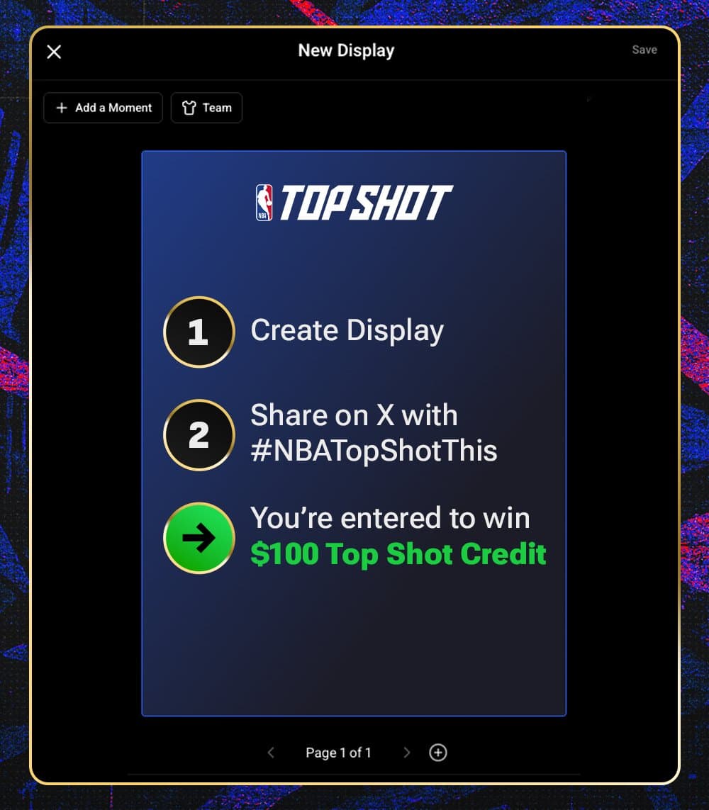 New Display Giveaway
