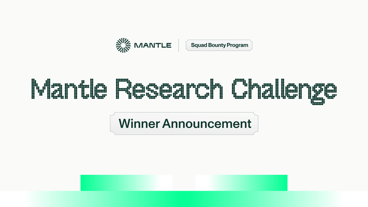 Squad Bounty Program Research Challenge Winners