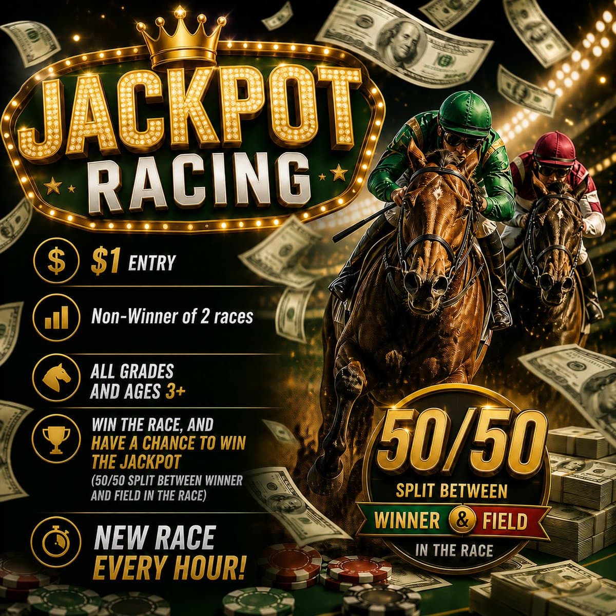 Mayhem Jackpot Races